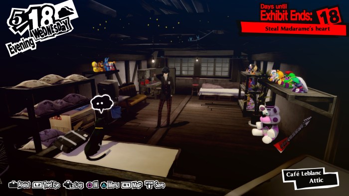 How do you decorate your room persona 5