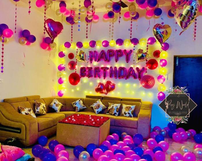 How to decorate room for child birthday