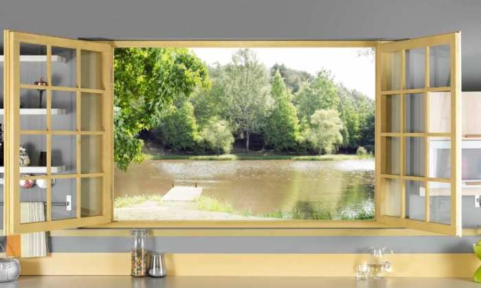  How to Decorate the Kitchen Window with Style