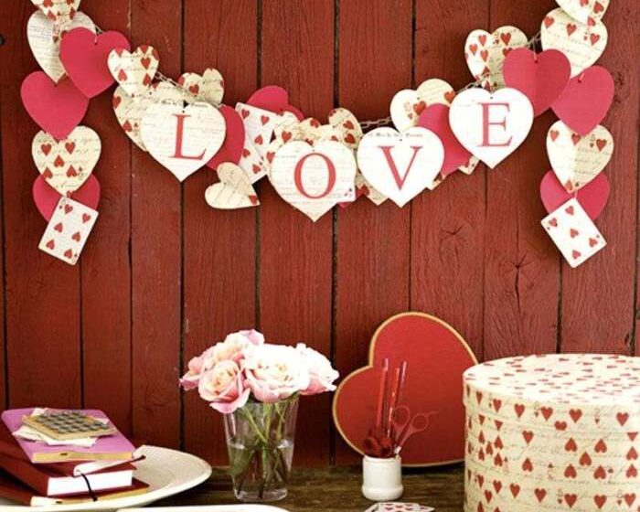 How to make valentine's decoration