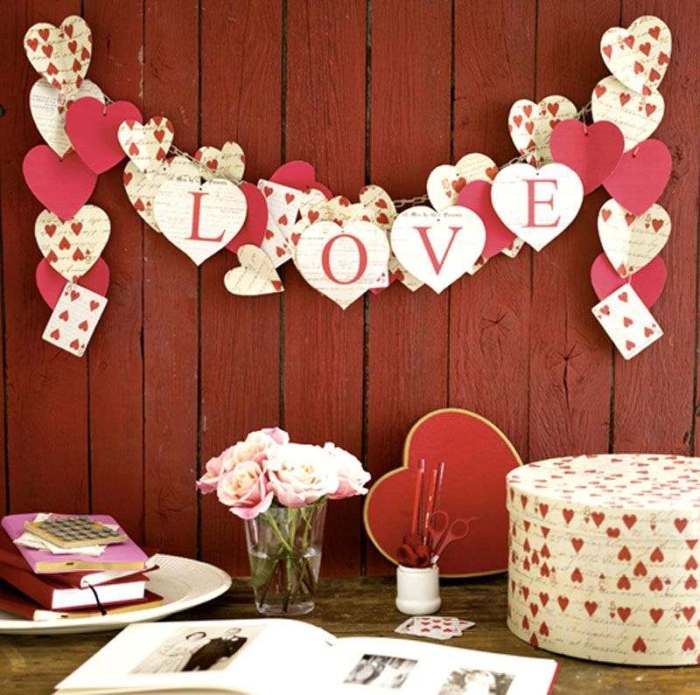 How to make valentine's decoration