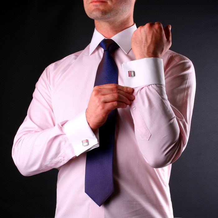 Men's dress shirts with cufflink holes