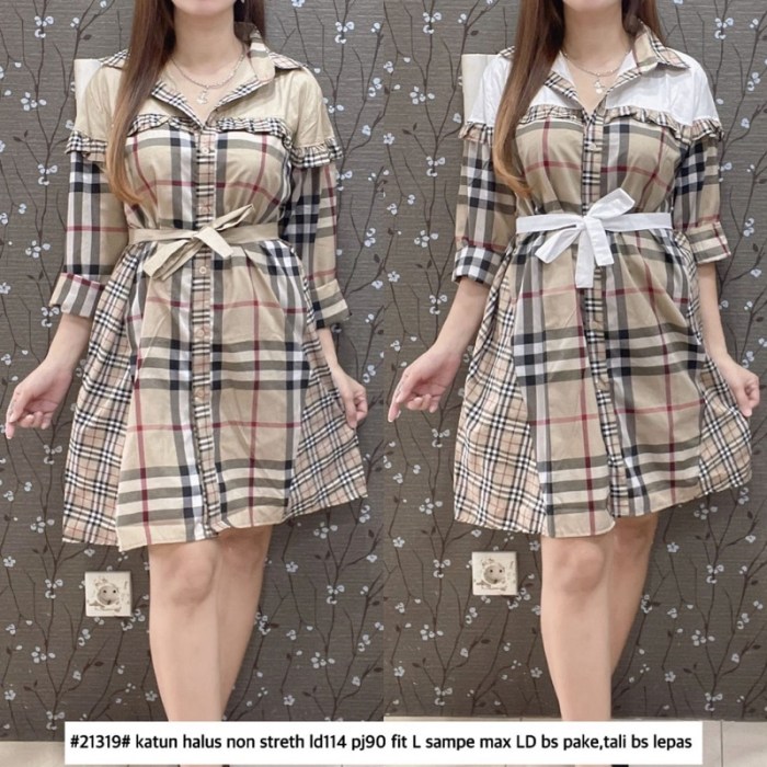 Women's burberry dress shirt