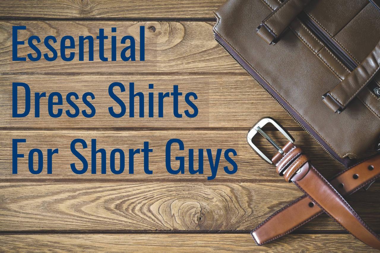 Best dress shirts for short men