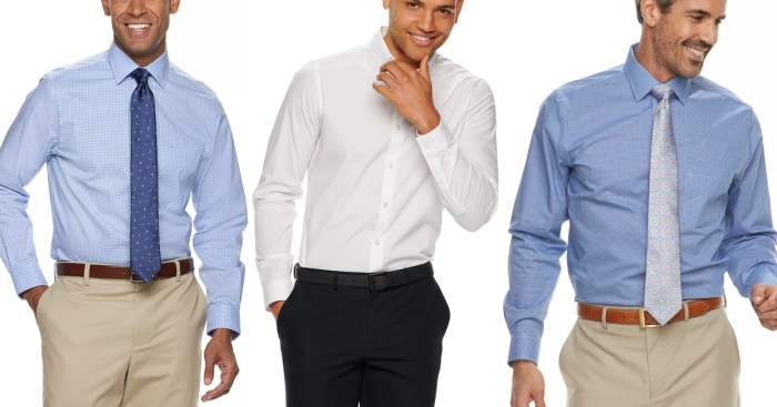  Kohls Mens Slim Fit Dress Shirts Stylish and Tailored Selection