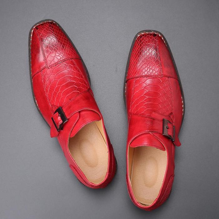 Red dress shoes men's near me